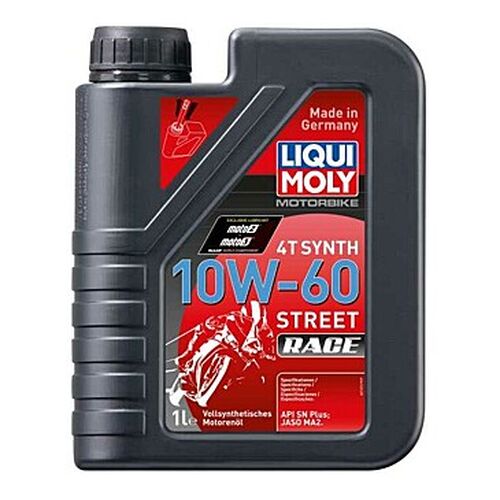 LIQUI MOLY 4T SYN 10W-60 STR RACE 1L
