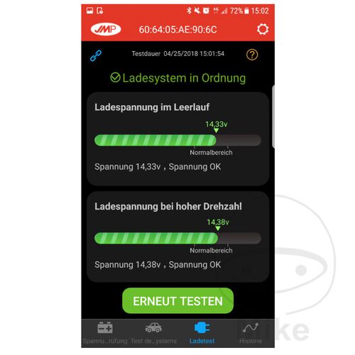 Skan Monitor 2 JMP Standard f�r Blei-S�ure Batterien