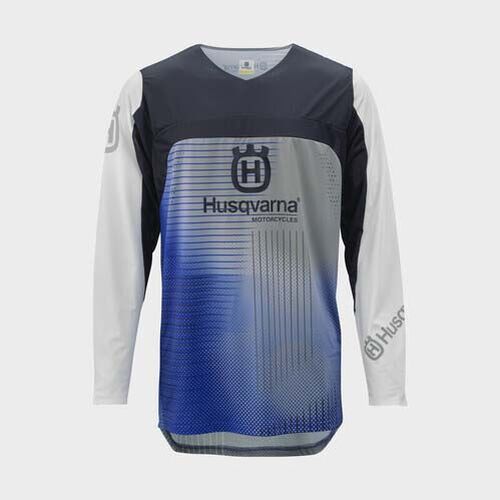 Railed Jersey - Blau