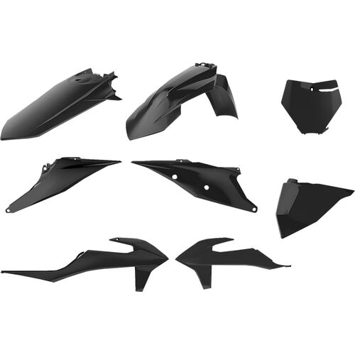 Kunststoffteilekit KTM SX/SXF 19-22 schwarz