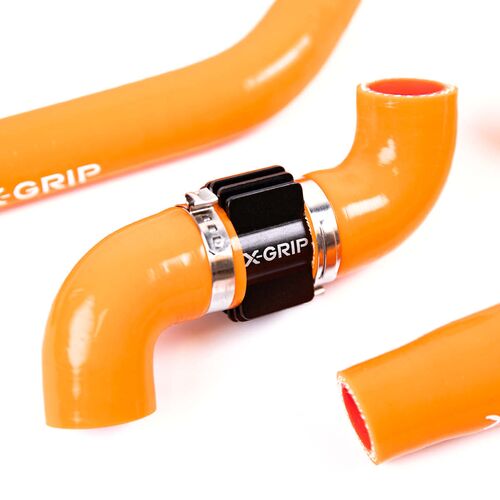 X-GRIP Silikon K�hlerschlauch, orange