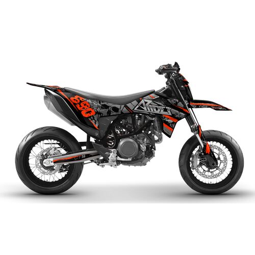 Dekor KTM 690 SMC-R- Skull Edition