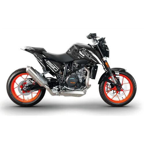 Dekor KTM Duke 690- Skull Edition