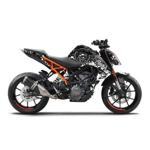 Dekor KTM Duke 390- Smiley Edition