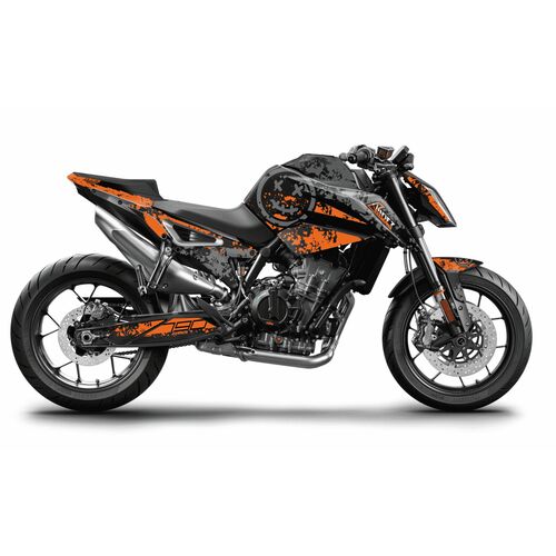 Dekor KTM Duke 790- Smiley Edition