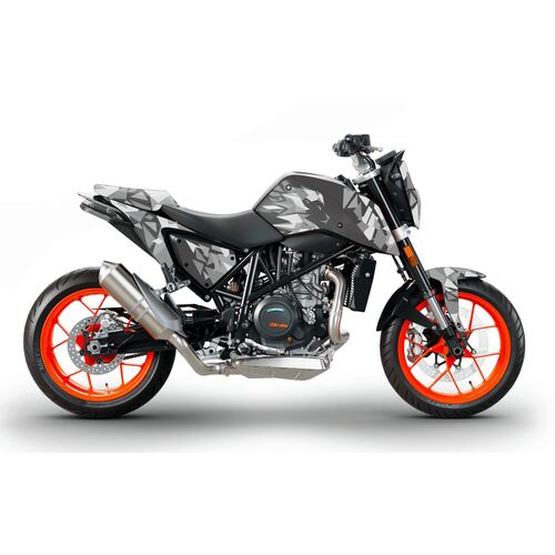 Dekor KTM Duke 690- Prism Edition  (2017 - 2020) Grau