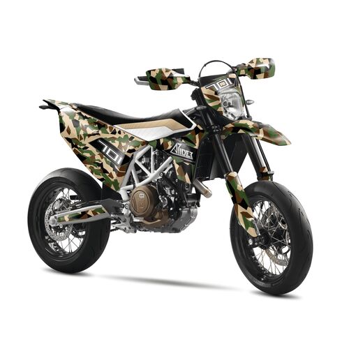 Dekor Husqvarna 701- Camo Edition  (2020 - 2024) Blau | Pink