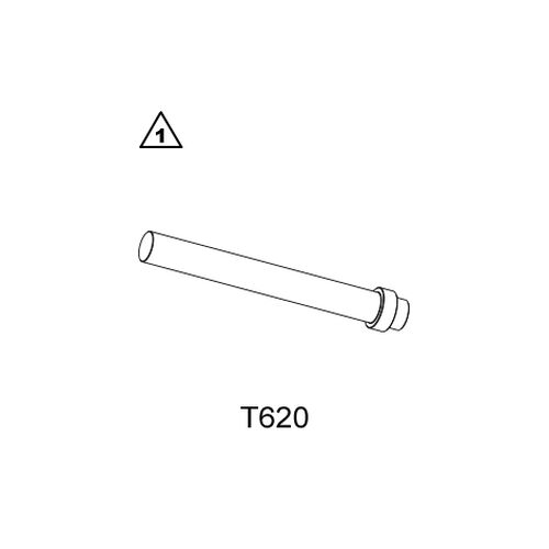 Montage F�hrungsb�chse lang