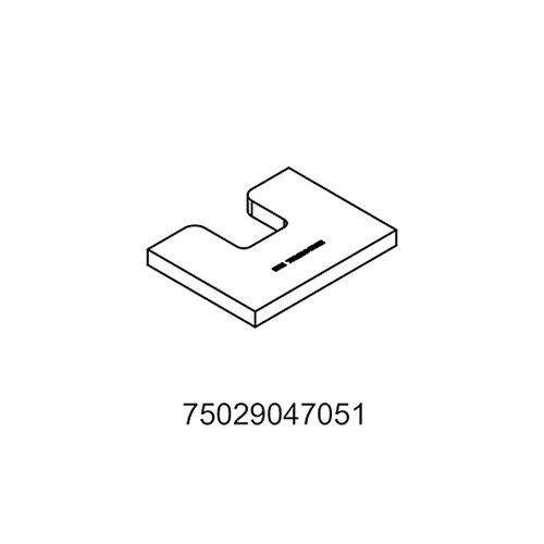 Unterteil Trennplatte