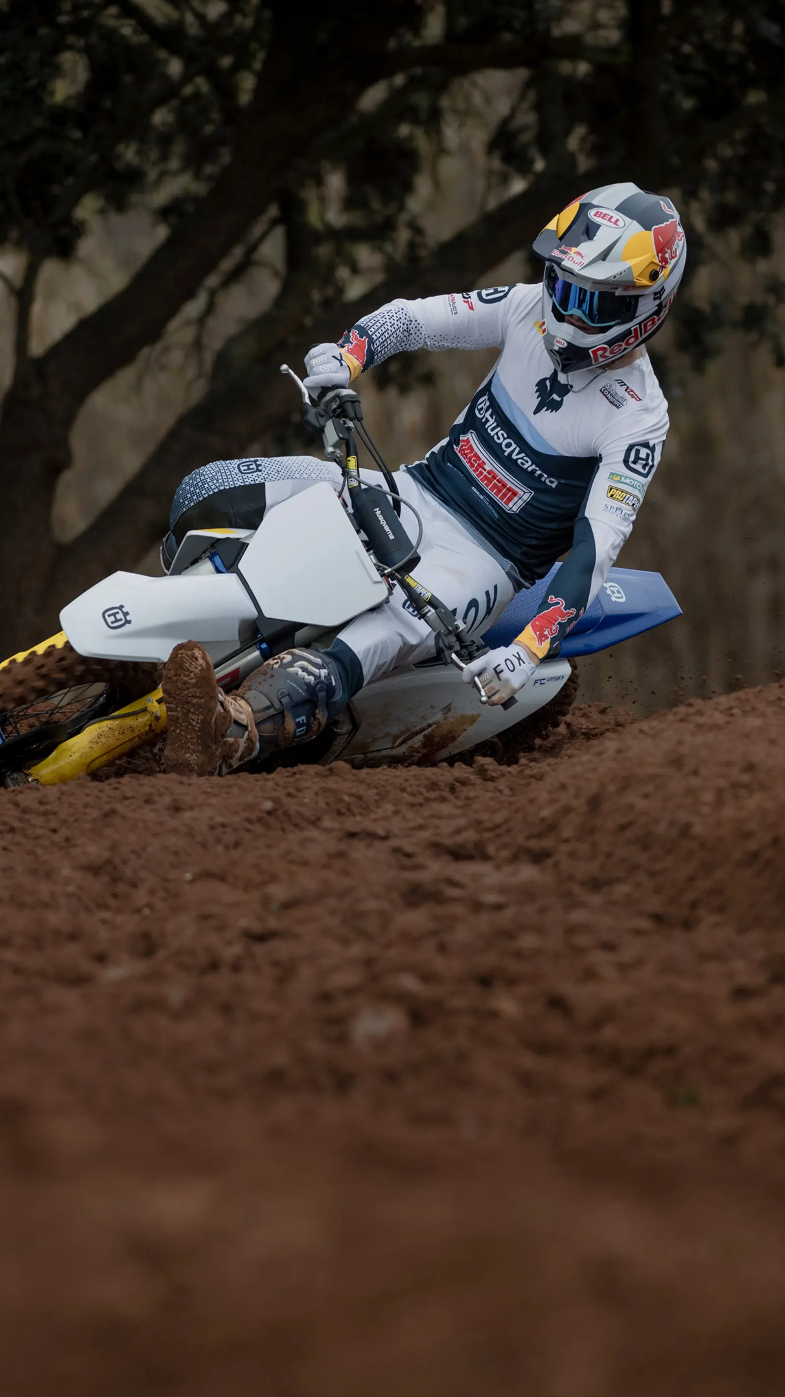 Husqvarna FC 350 in Fahrt
