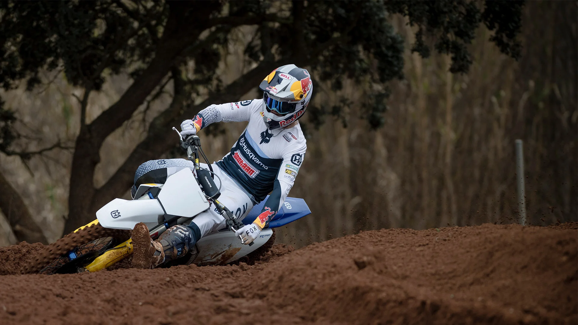 Husqvarna FC 350 in Fahrt