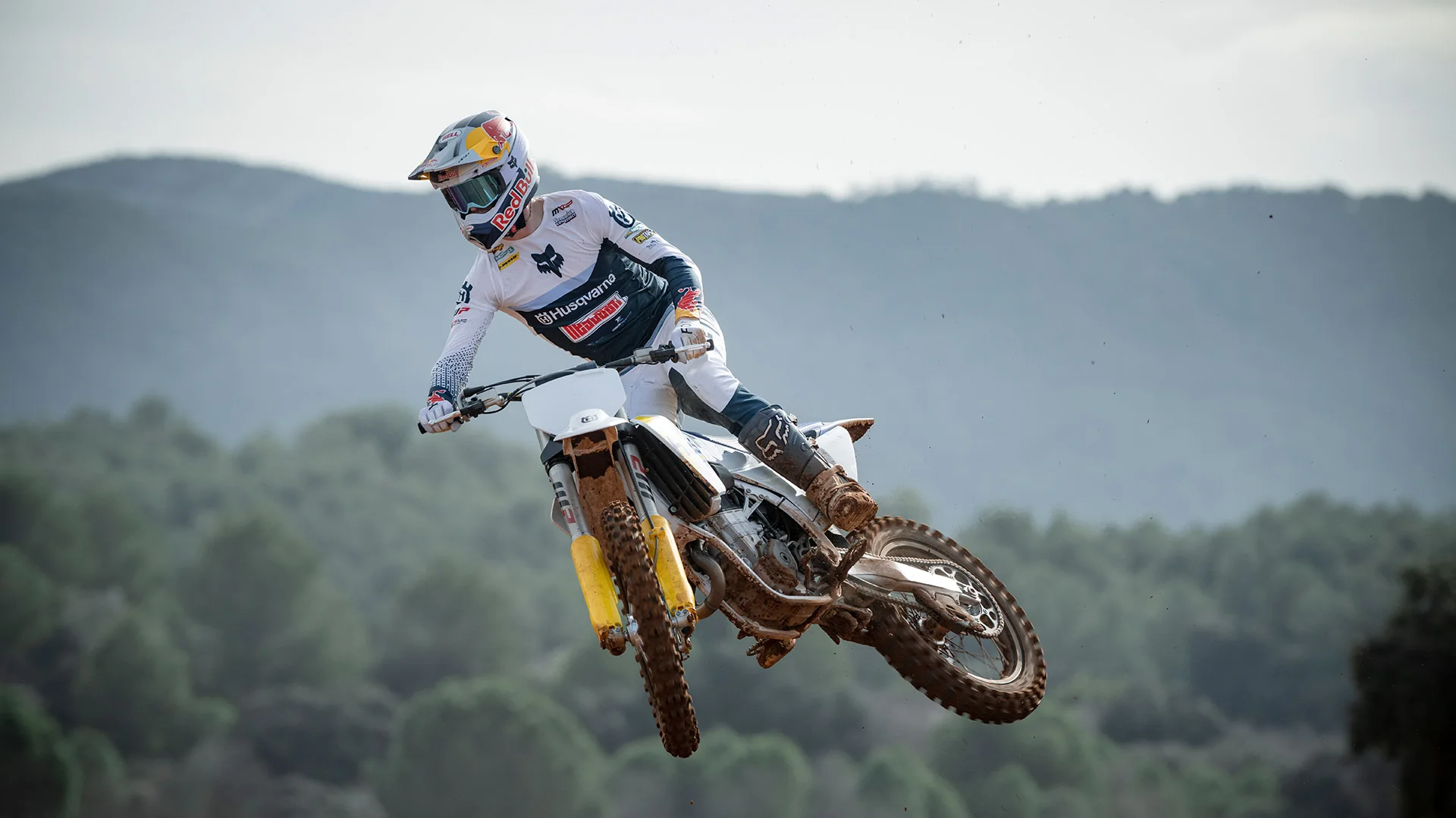Husqvarna FC 450 in Fahrt