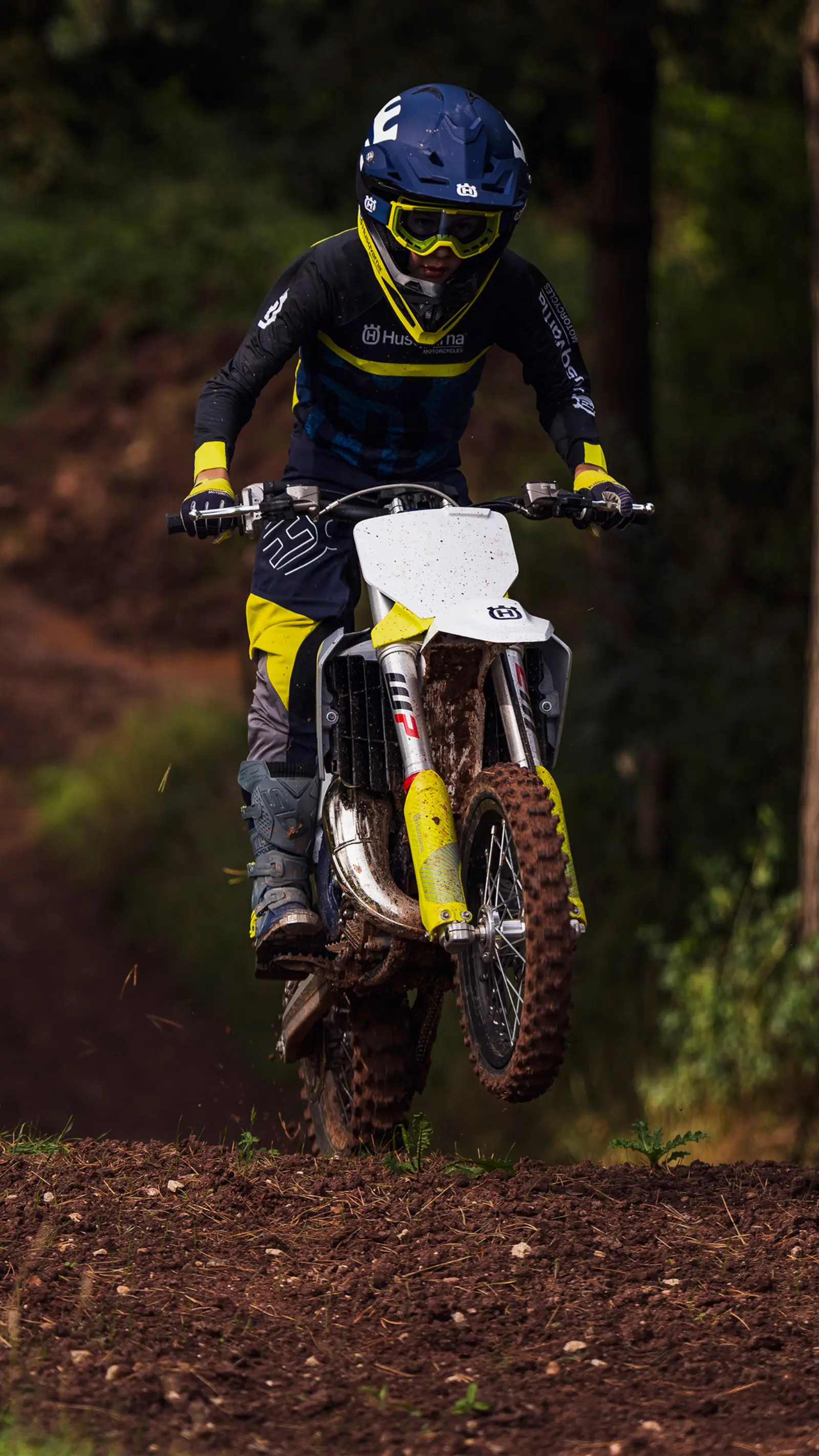Husqvarna TC 65 in Fahrt