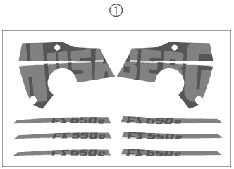 Explosionsgrafik DEKOR