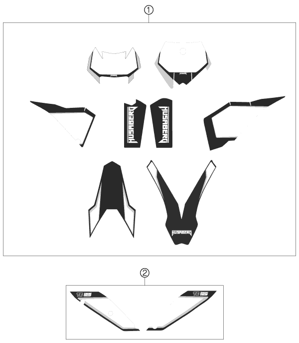 Explosionsgrafik DEKOR
