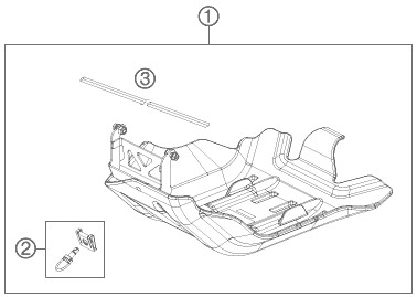 Explosionsgrafik MOTORSCHUTZ