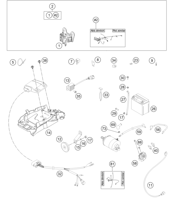 Explosionsgrafik KABELSTRANG