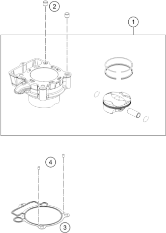 Explosionsgrafik ZYLINDER