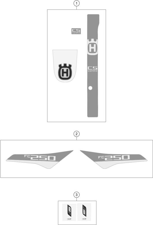 Explosionsgrafik DEKOR