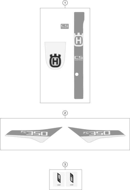 Explosionsgrafik DEKOR