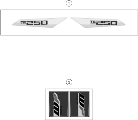 Explosionsgrafik DEKOR