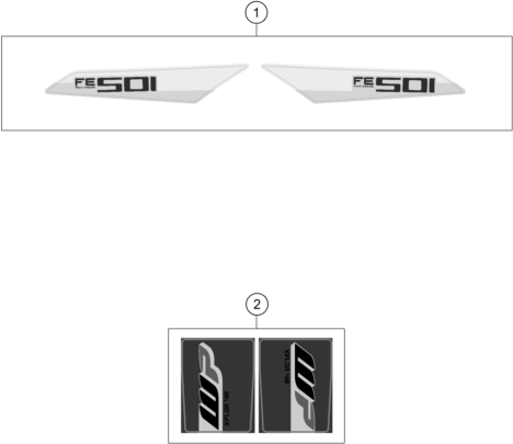 Explosionsgrafik DEKOR