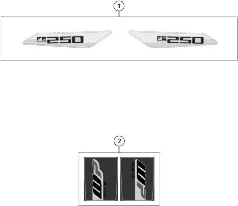 Explosionsgrafik DEKOR