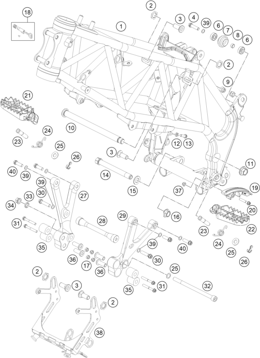 Explosionsgrafik RAHMEN