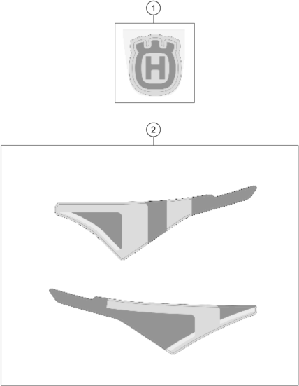 Explosionsgrafik DEKOR