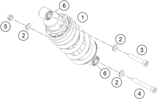 Explosionsgrafik FEDERBEIN