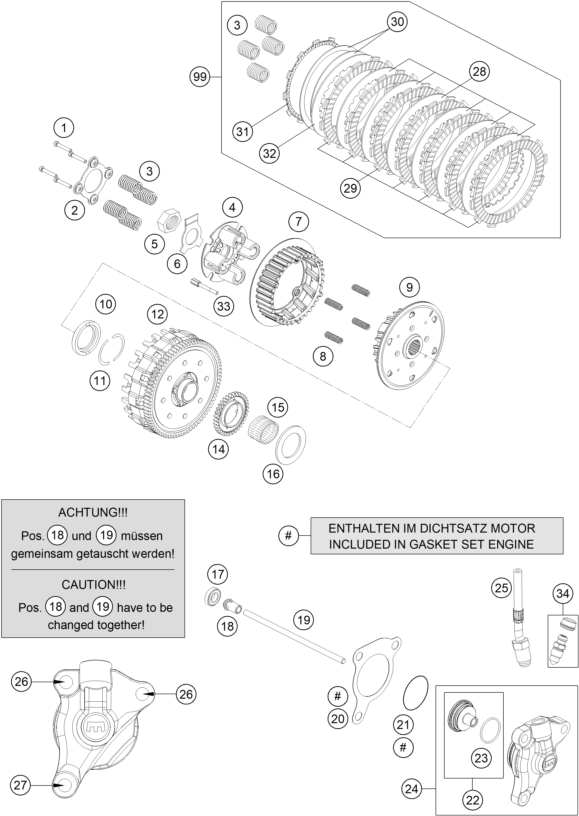 Explosionsgrafik KUPPLUNG
