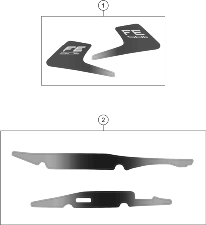 Explosionsgrafik DEKOR