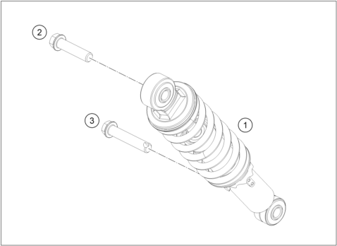 Explosionsgrafik FEDERBEIN