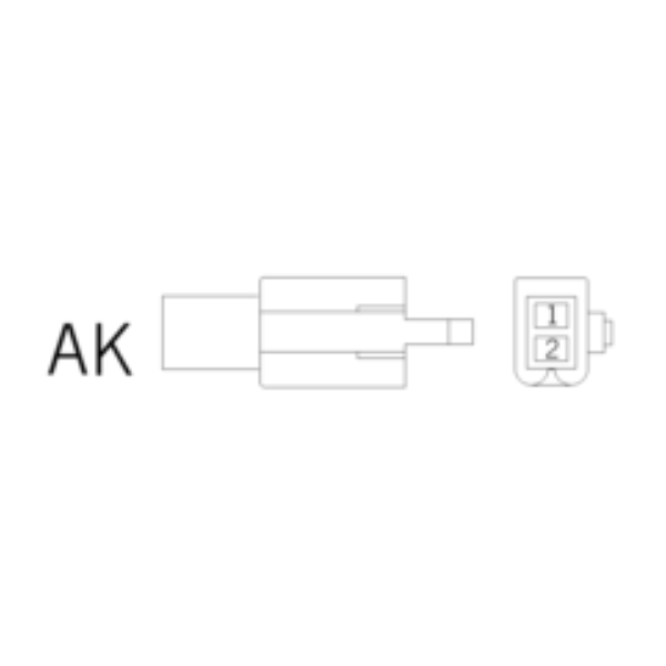 Ersatzstecker AK 2-polig-nt