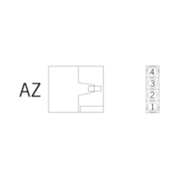 Ersatzstecker AZ 4-polig-nt