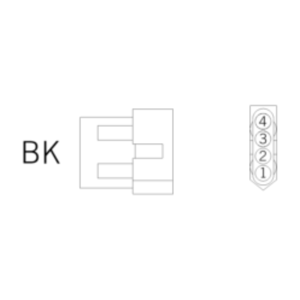Ersatzstecker BK 4-polig-nt