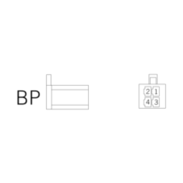 Ersatzstecker BP 4-polig-nt