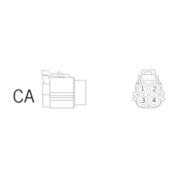 Ersatzstecker CA 4-polig-nt