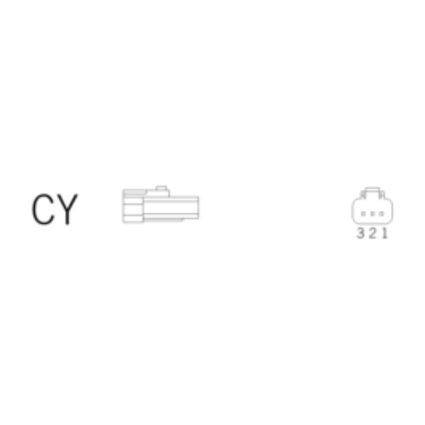 Ersatzstecker CY 3-polig-wh
