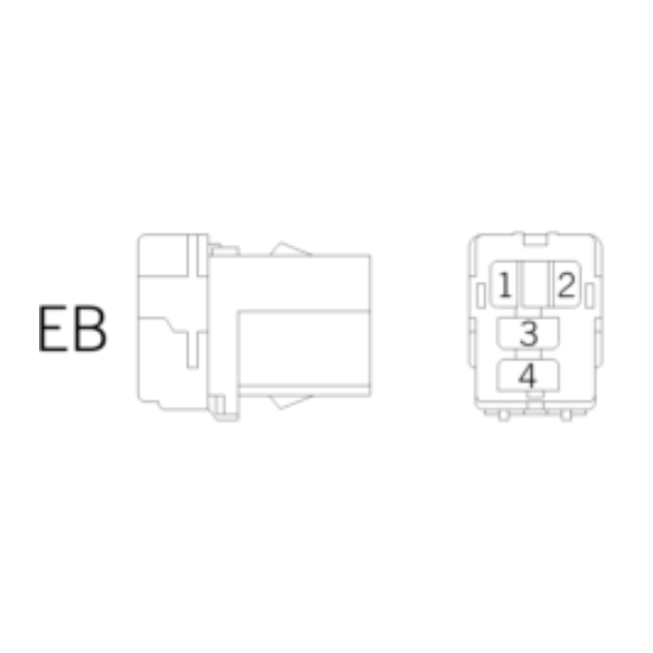 Ersatzstecker EB 4-polig-nt