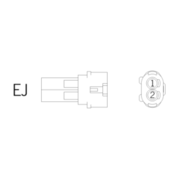 Ersatzstecker EJ 2-polig-nt