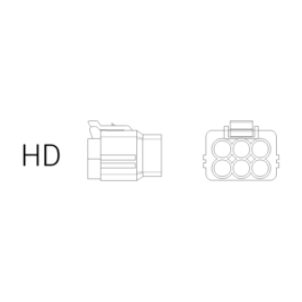 Ersatzstecker HD 6-polig-nt