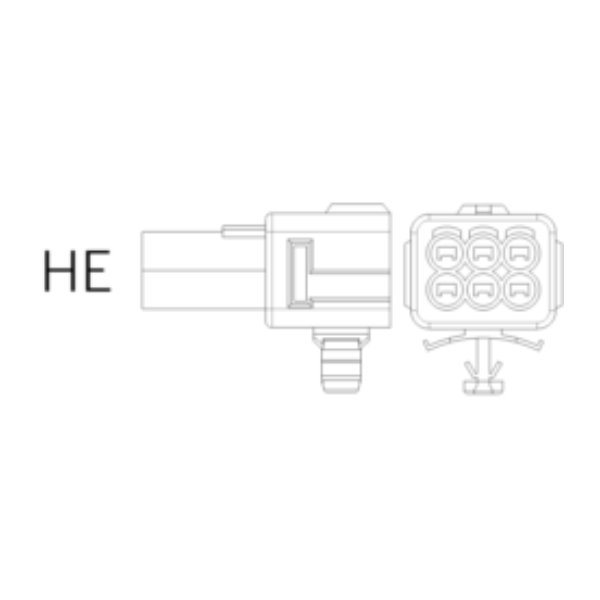 Ersatzstecker HE 6-polig-nt