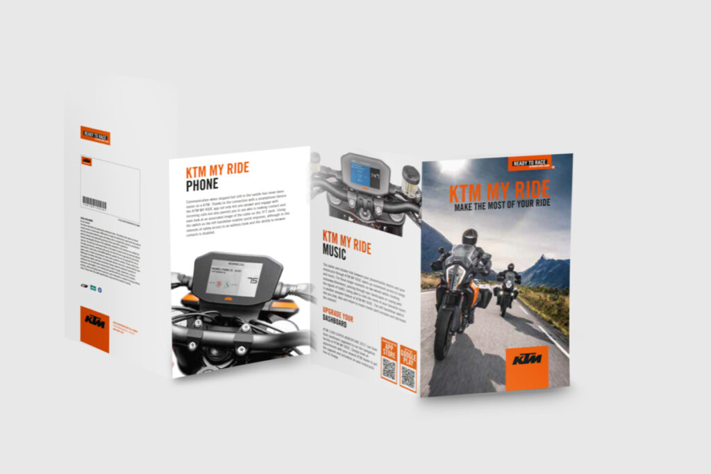 KTM MY RIDE FLYER