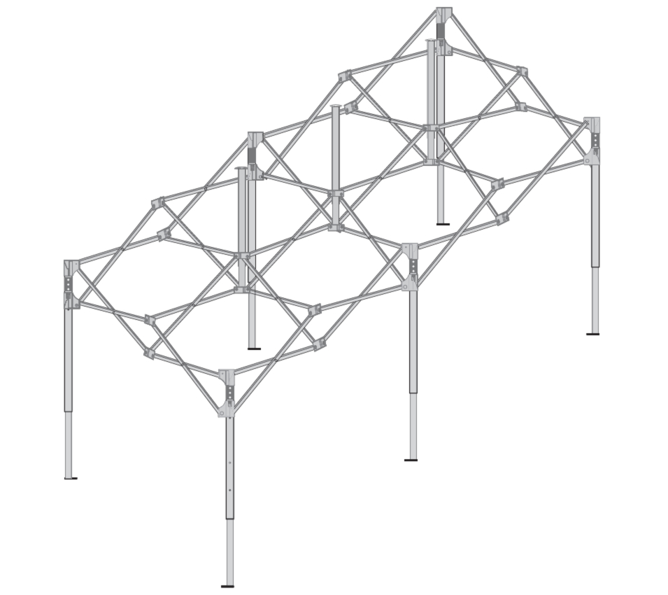 Tent Frame 6 x 3m