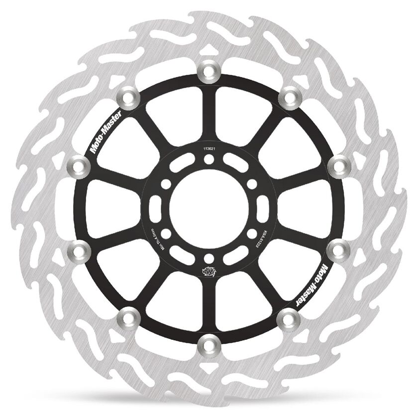MOTO-MASTER - FLAME Floating Alu Offset Disc 320mm front right