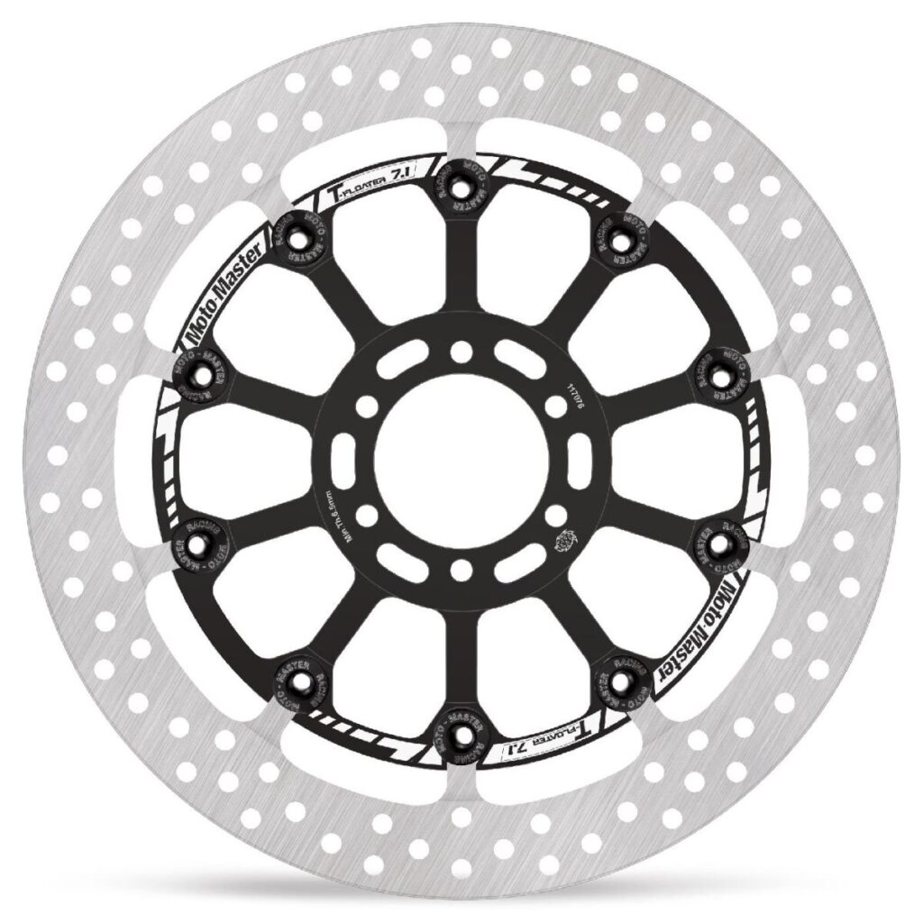 MOTO-MASTER - HALO T-FLOATER Full Floating Professional Racing Disc 320mm front left/right (30mm Brakeband width, check brake caliper compatibility)