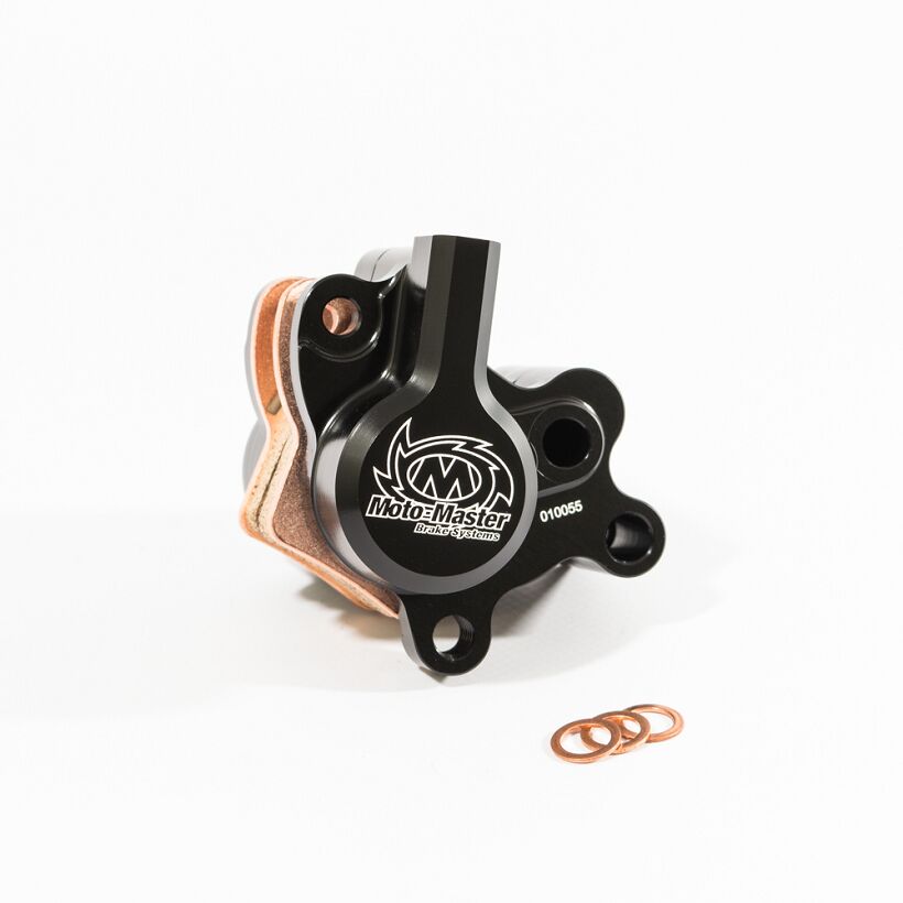 MOTO-MASTER - 2 piston rear caliper black incl. brakepads