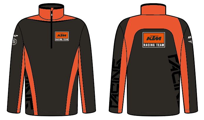 TEAM HALFZIP SWEATER
