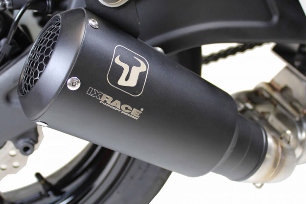 IXRACE MK2 Endschalldämpfer schwarz (Euro 4)